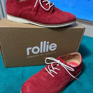 Rollie Women's Red Sneakers